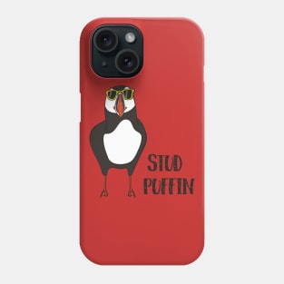 Stud Puffin Funny - Cool Puffin Bird in Sunglasses Phone Case
