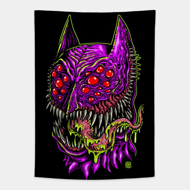 Demon Knight Tapestry by Robisrael