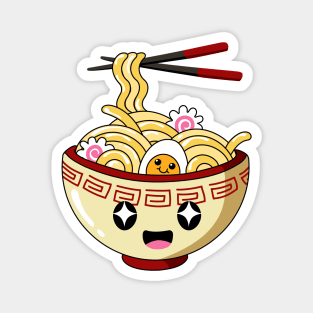 Cute Ramen Bowl - Kawaii ラーメン Magnet