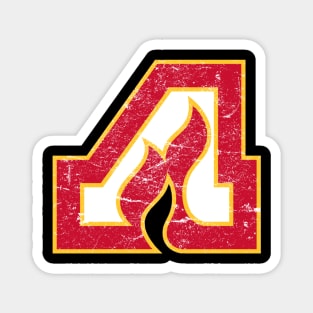 Defunct - Atlanta Flames Hockey Magnet