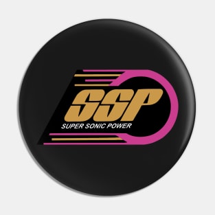 Kenner SSP Racers! Super Sonic Power! Pin