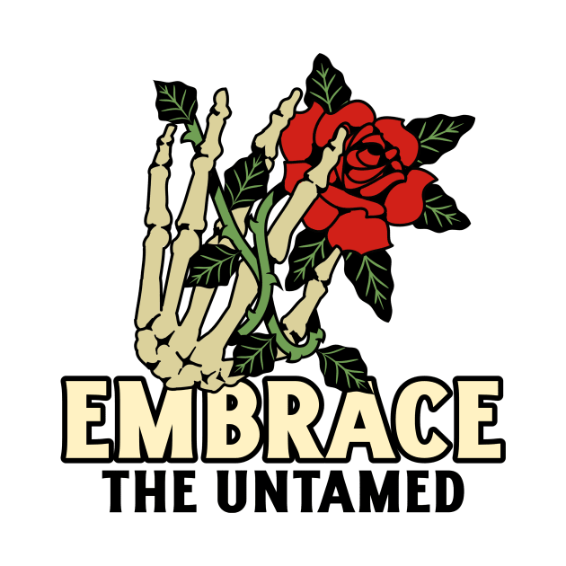 Vintage Streetwear - Embrace The Untamed by fallingspaceship