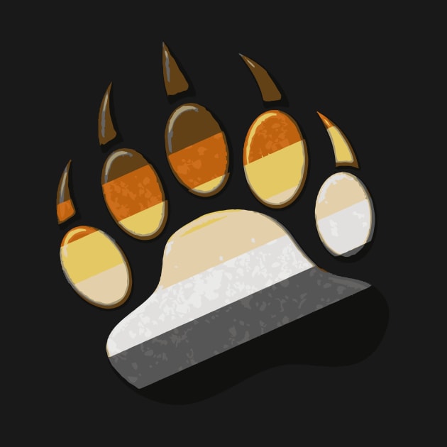 Gay Bear Pride Paw