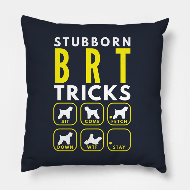 Funny Black Russian Terrier Throw Pillow dog gift Stubborn Dog Tricks Funny Black Russian Terrier Throw Pillow dog gift Stubborn Dog Tricks