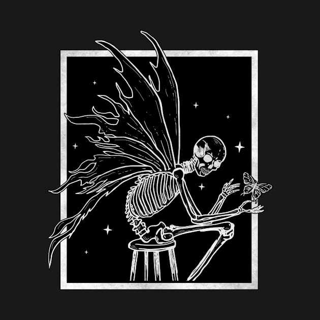 Fairycore Aesthetic Skeleton Fairy Grunge Goth by Alex21