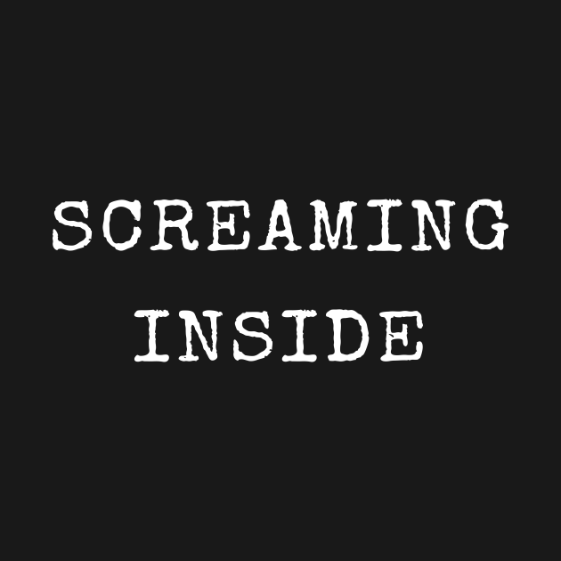 Screaming inside - Screaming Inside - Kids T-Shirt | TeePublic