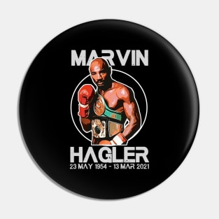 Marvin Hagler Legend Pin