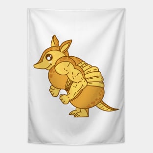 Golden Forearmadillo Tapestry