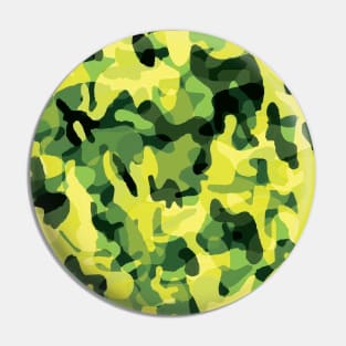 Camouflage Pattern 2 fishing hunting patterns green yellow Pin