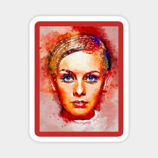 Watercolor Twiggy Magnet