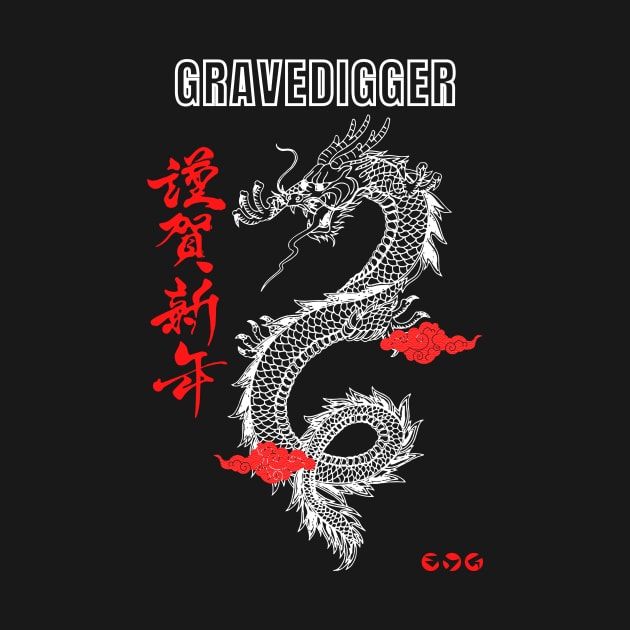 Dragon Streetwear Gravedigger by preman samb0