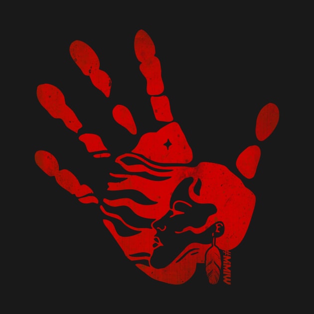 Red Hand #MMIW by Testeemoney Artshop