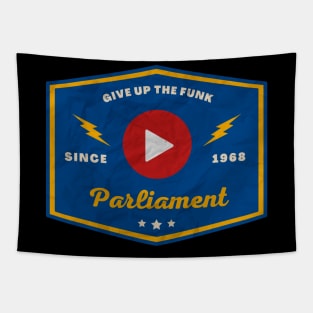 Parliament // Play Button Tapestry