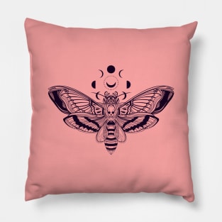 MOON AND MOTH Pillow