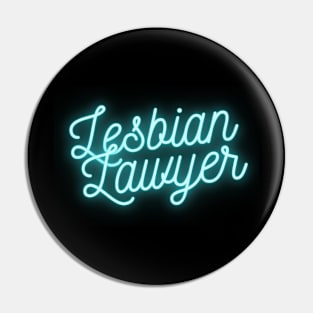 Lesbian Lawyer - Blue Pin