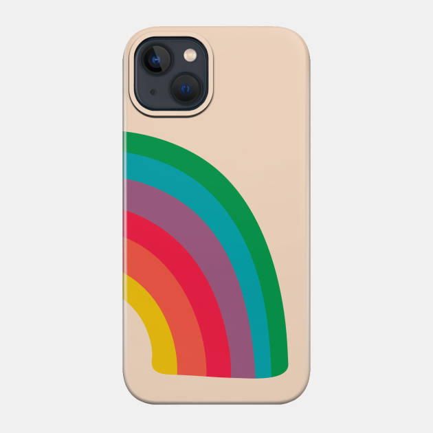 Multi-Color Rainbow - UnBlink Studio by Jackie Tahara - Rainbow - Phone Case