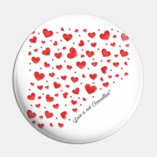 Valentines pattern Pin