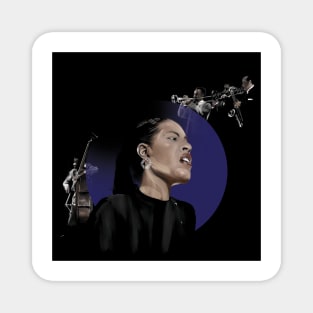 Billie Holiday and Musicians Magnet