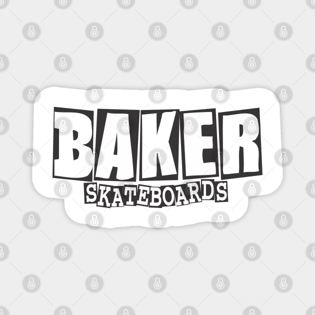 Baker Skateboards Magnet by Combroo