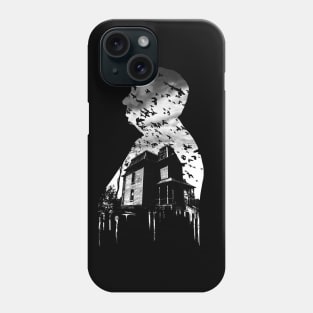 Alfred Hitchcock Silhouette Phone Case