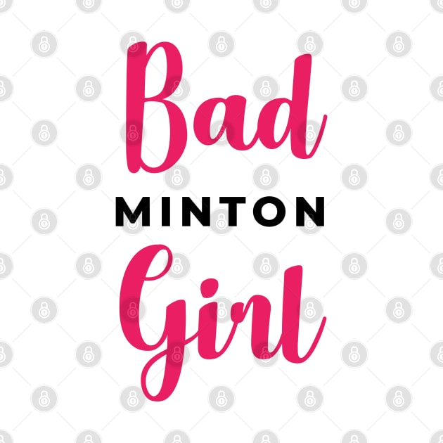 Badminton Girl - Bad Girl by mirailecs