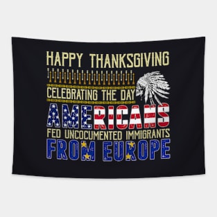 Indigenous People Thanksgiving Tapestry