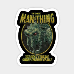 The Man Thing 70S - VINTAGE RETRO STYLE Magnet