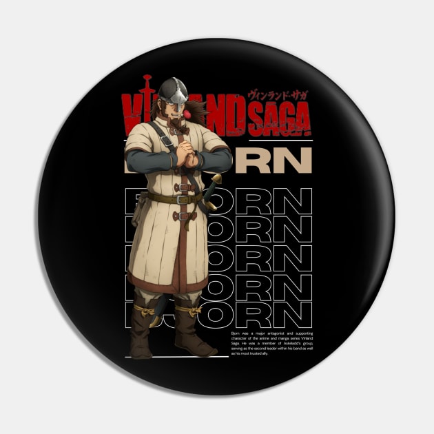 Bjorn Vinland Saga Pin by AssoDesign