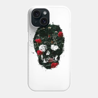 Skull rose Phone Case