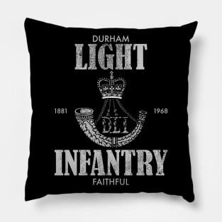 Durham Light Infantry (distressed) Pillow