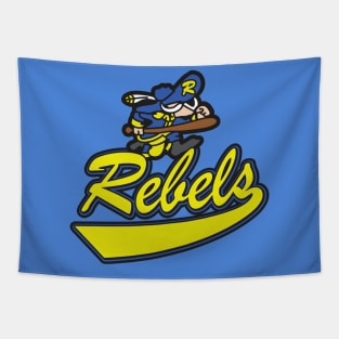 Rebels Sports Logo Tapestry