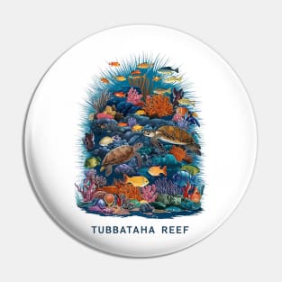 Tubbataha Reef Philippines Pin