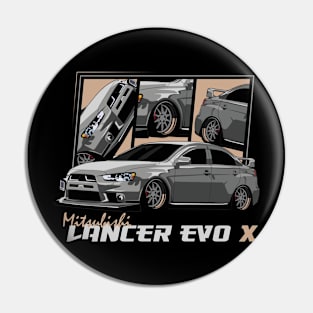 Mitsubishi Lancer EVO X, Evolution x JDM Pin