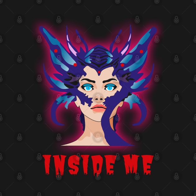 Inside me by Womens Art Store