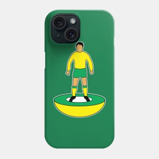 Norwich Table Footballer Phone Case