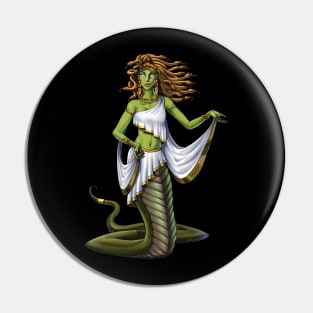 Greek Goddess Medusa Pin