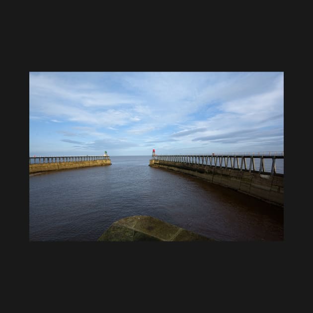 Whitby Piers by StephenJSmith