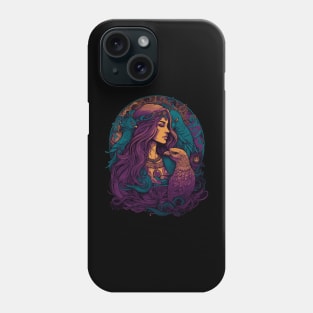 Irish Celtic goddess Morrigan. The Morrígan Phone Case