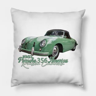 1953 Porsche 356 America Roadster Convertible Pillow