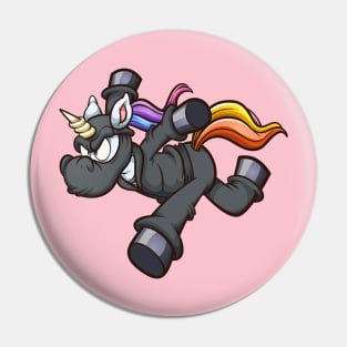 Ninja unicorn Pin