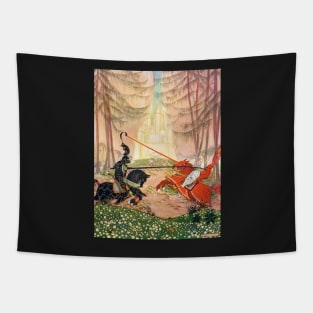 Sir Gareth and the Red Knight - Thomas Mackenzie Tapestry