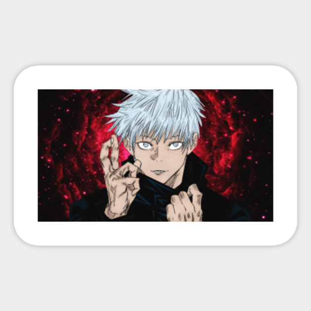 Jujutsu Kaisen Gojo Gojo Jujutsu Kaisen Sticker Teepublic Genshin impact separates the characters into three sizes (child, teenage, adult) and two genders (male, female). jujutsu kaisen gojo