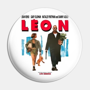 Leon The Professional Jean Reno Pin