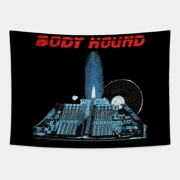 Body Hound Runner Tapestry by Flickering_egg