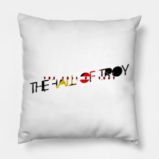 vintage typo The Fall of Troy Pillow