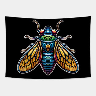 Periodical Cicada Insect Invasion Brood XIII 2024 Tapestry