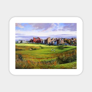 7th Hole at St, Andrews old course Magnet