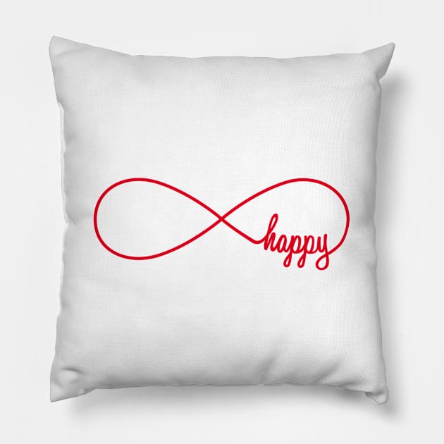 Happy forever Pillow by beakraus