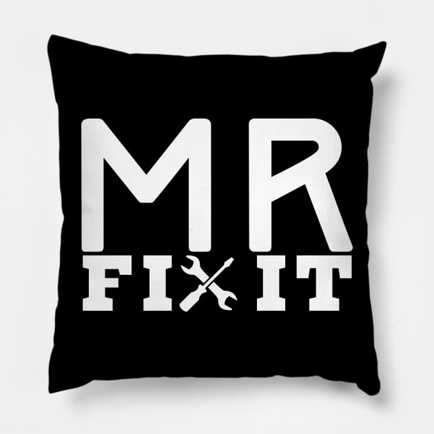 Mr Fix It Pillow by HobbyAndArt