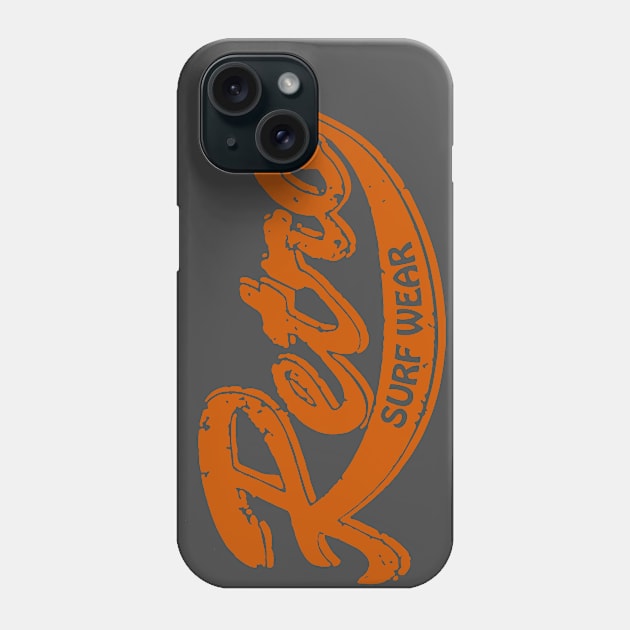 Retro Surf Wear Phone Case by RetroSurfWear